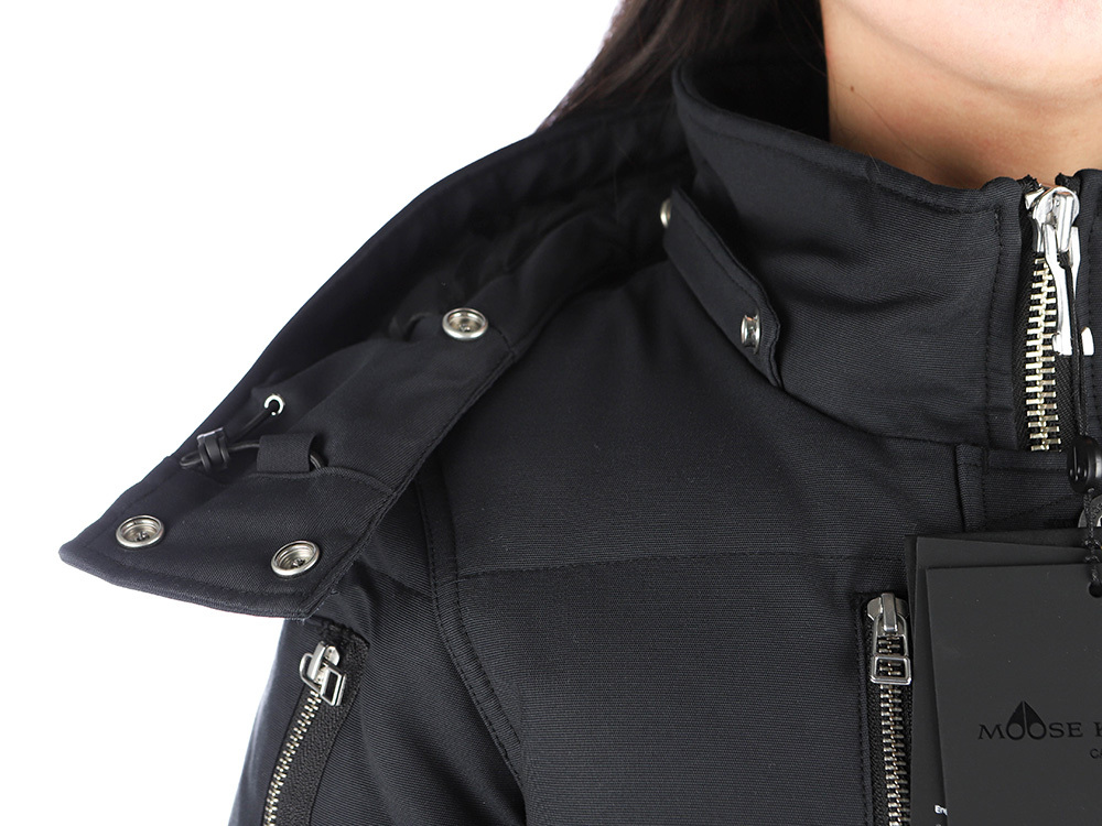 Moose Knuckles Knowlesville Down Jacket In Black