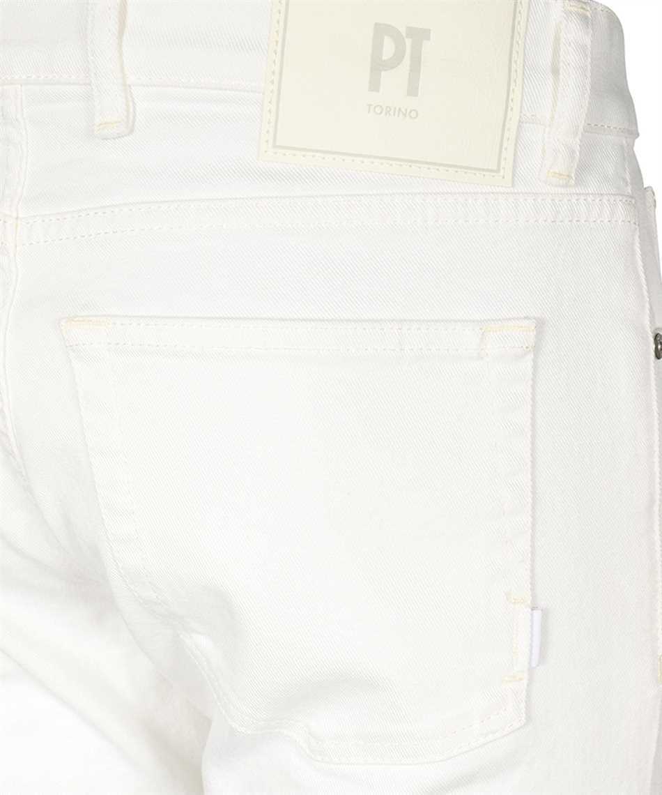 Pt Torino Belt Loop Jeans In White
