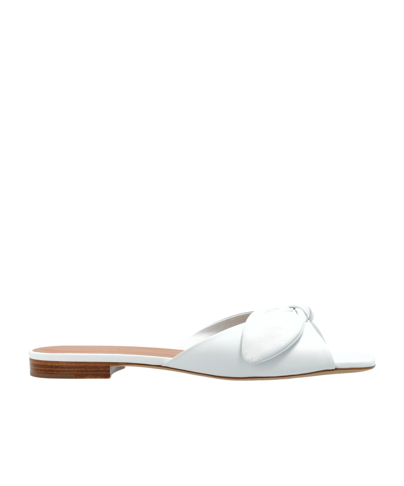 Malone Souliers Vargas Leather Mules In White