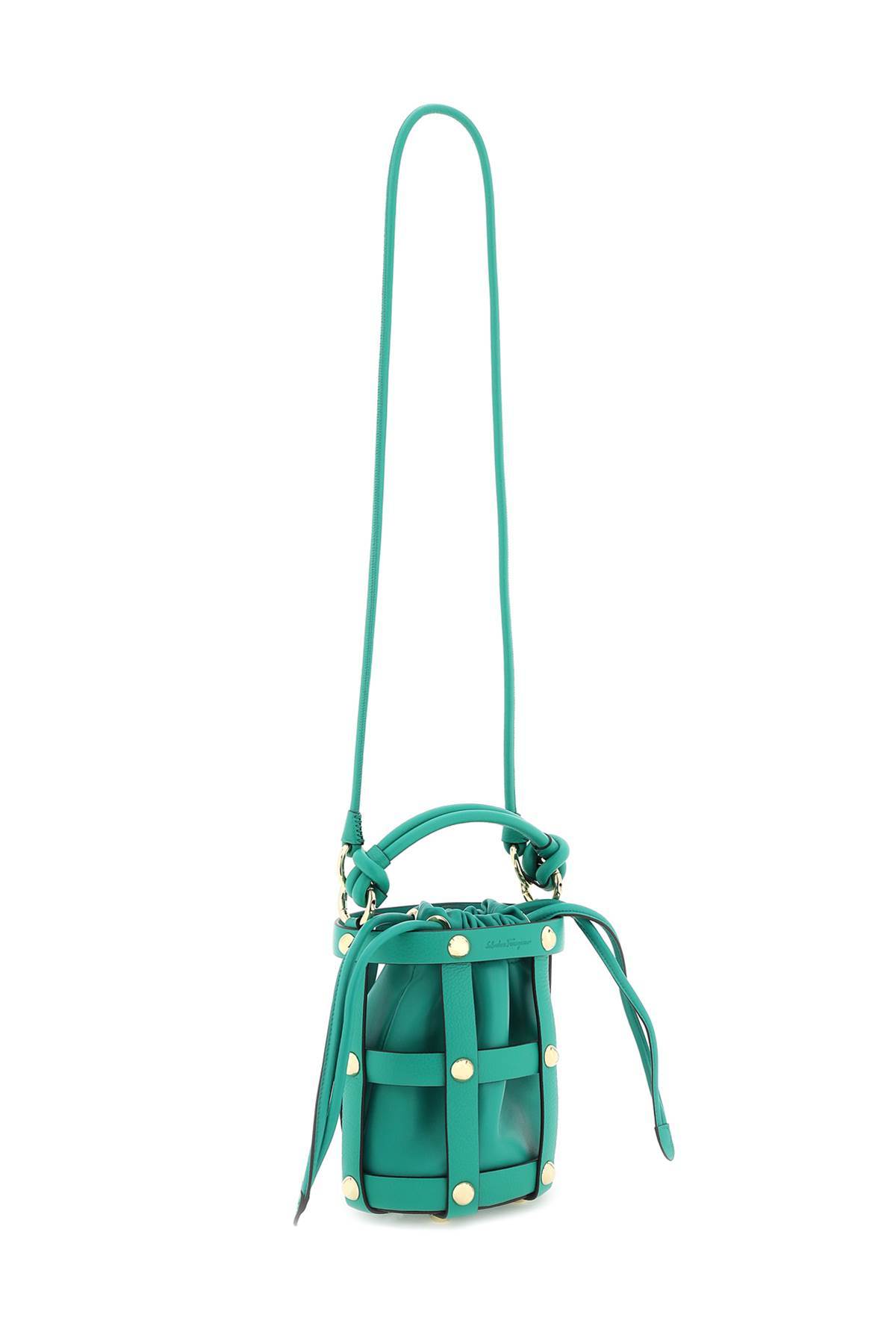 FERRAGAMO ROPE STRAP SHOULDER BAG