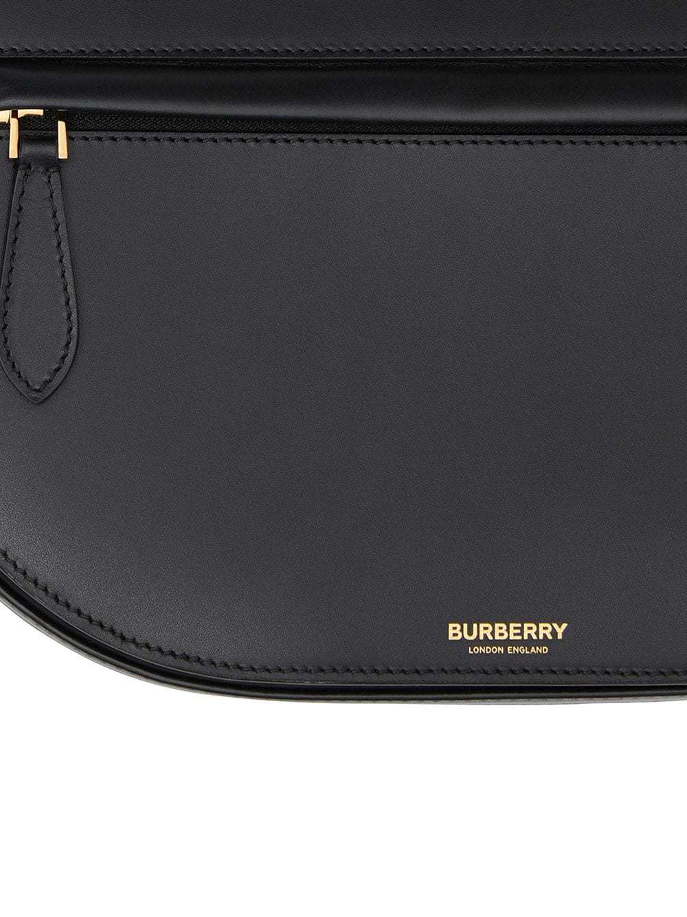 Burberry Medium Olympia Crossbody Bag In Black