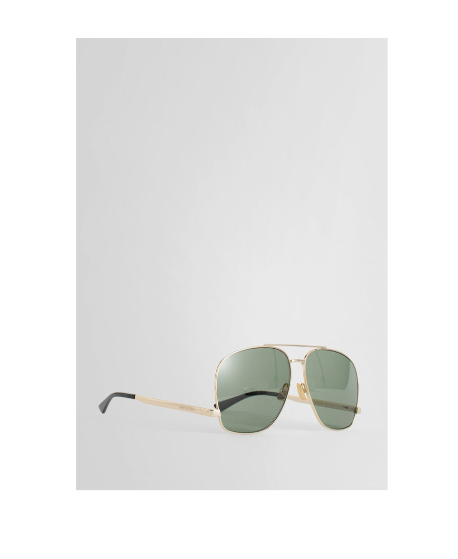 Saint Laurent Eyewear Aviator Sunglasses In Gold