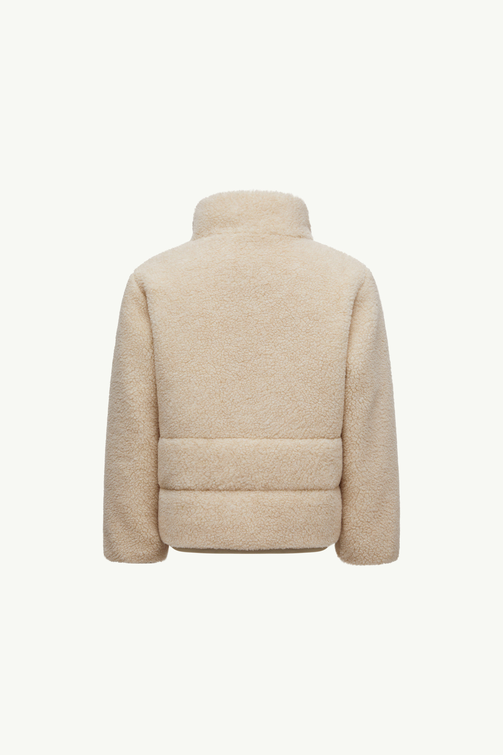 Moncler Zip-up Bomber Jacket In Neutral