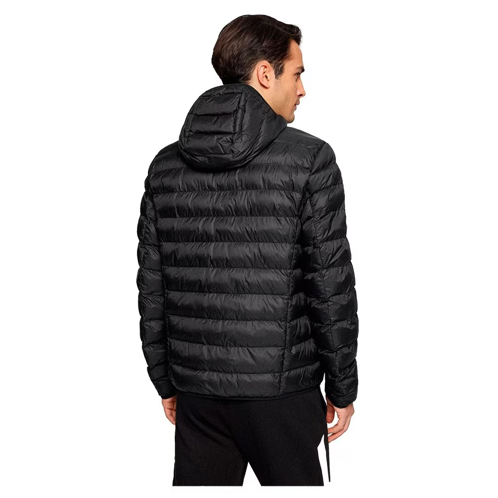 Hugo Boss Calanos Lightweight Puffer Jacket In Black