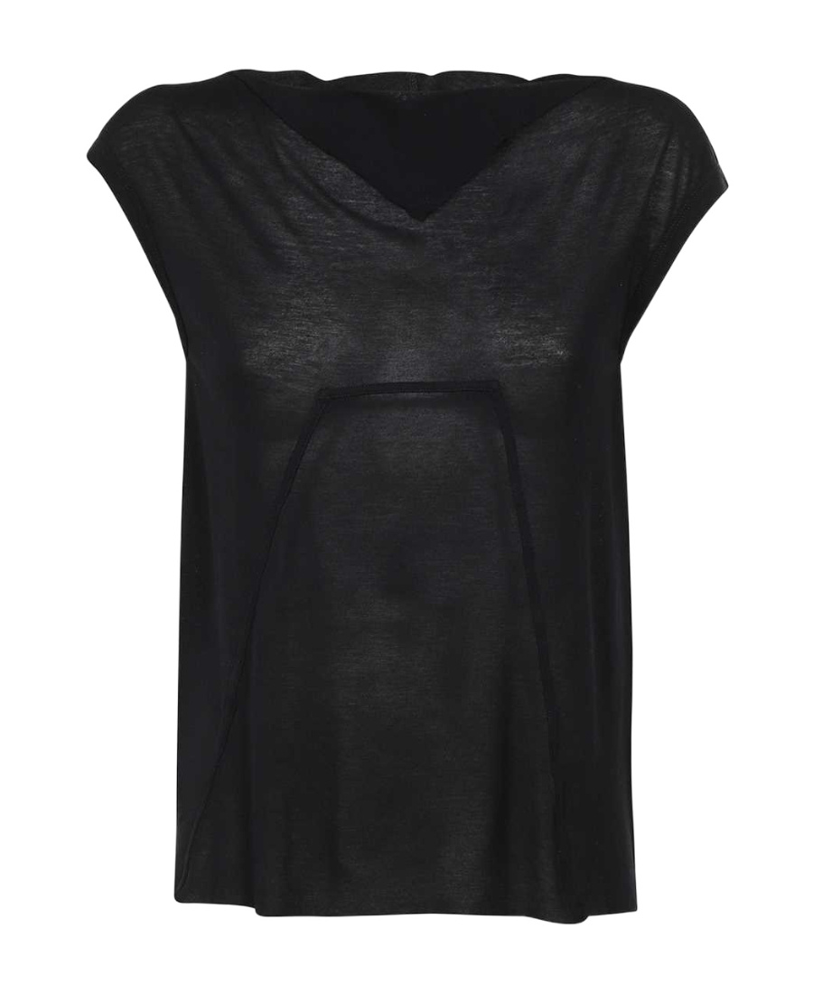 Rick Owens Short-sleeved T-shirt In Black