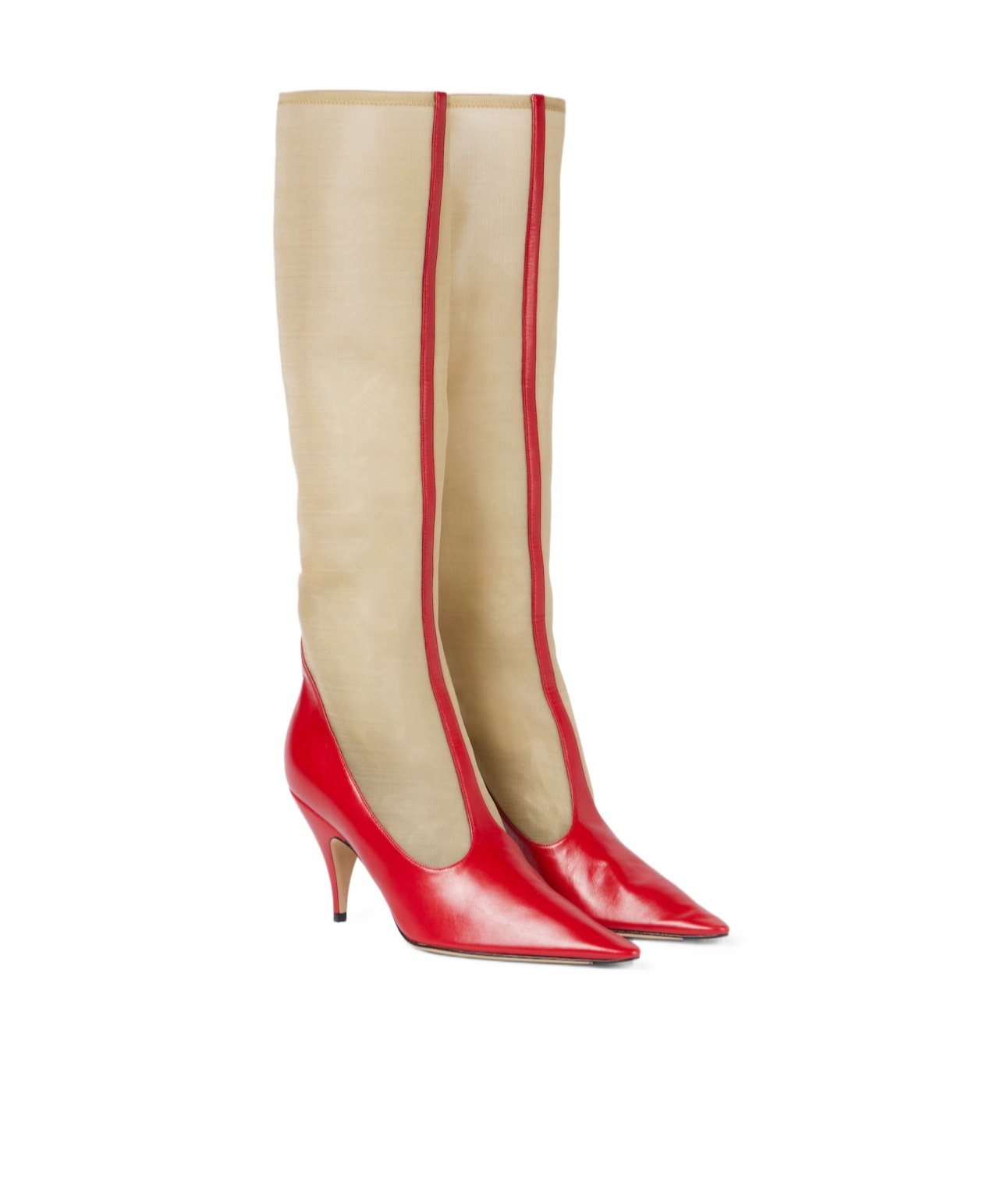 The Row Pointed-toe Boots In Red