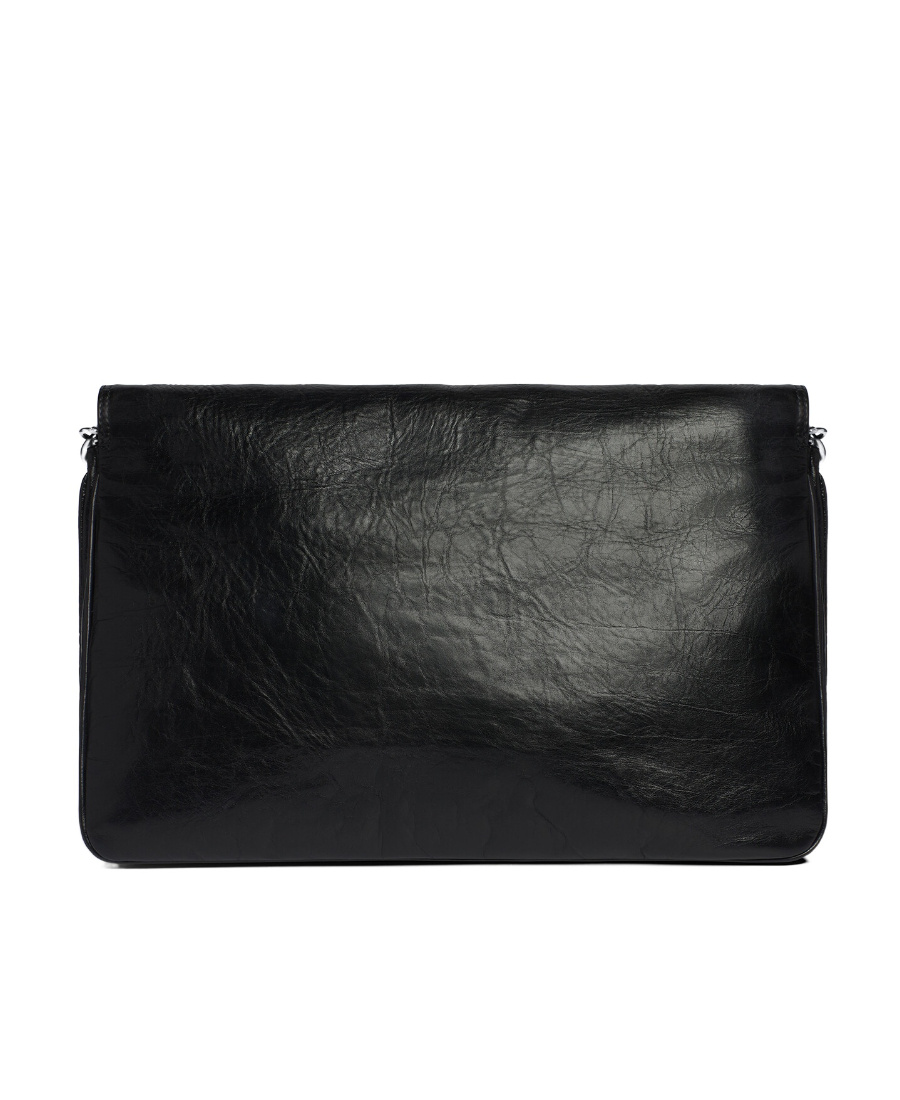 Balenciaga Large Bb Soft Shoulder Bag In Black