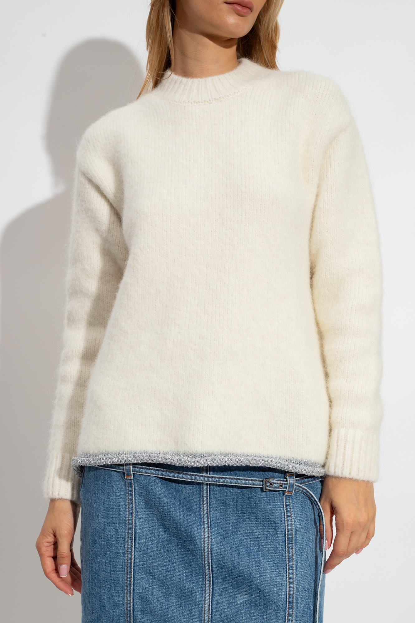 Jacquemus La Maille Sweater In White