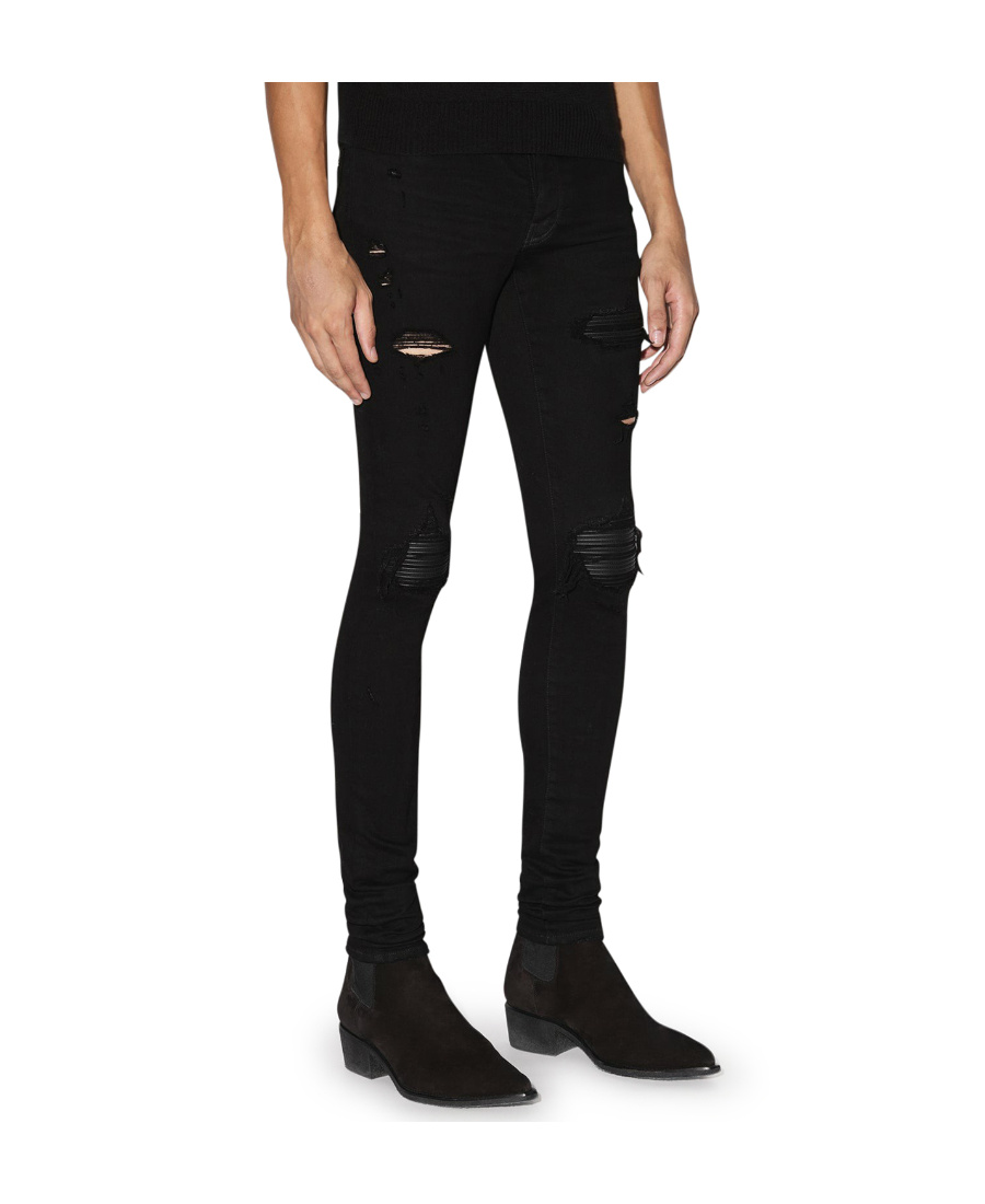 AMIRI LOW-RISE SKINNY JEANS