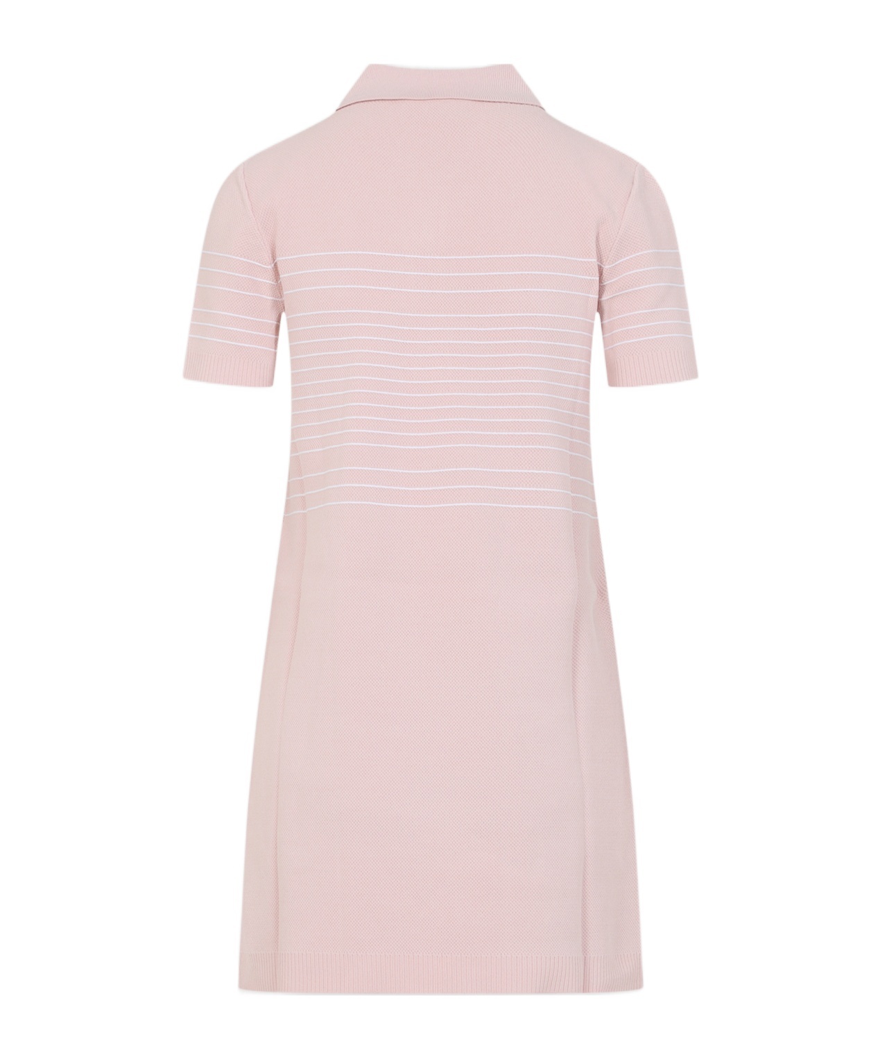 Gucci Compact Mini Polo Dress In Light Pink