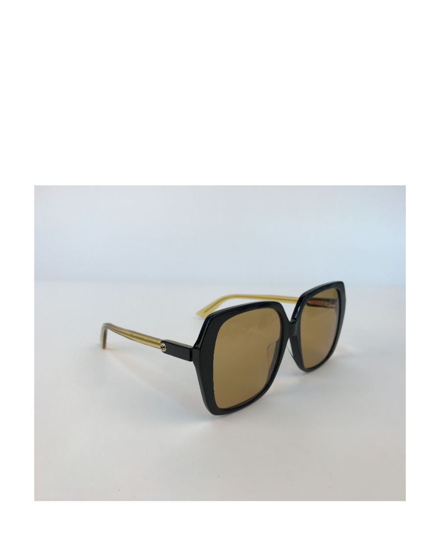 Gucci Square Sunglasses In Brown
