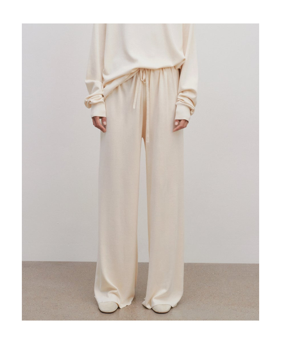 The Row Drawstring Casual Pants In Nude