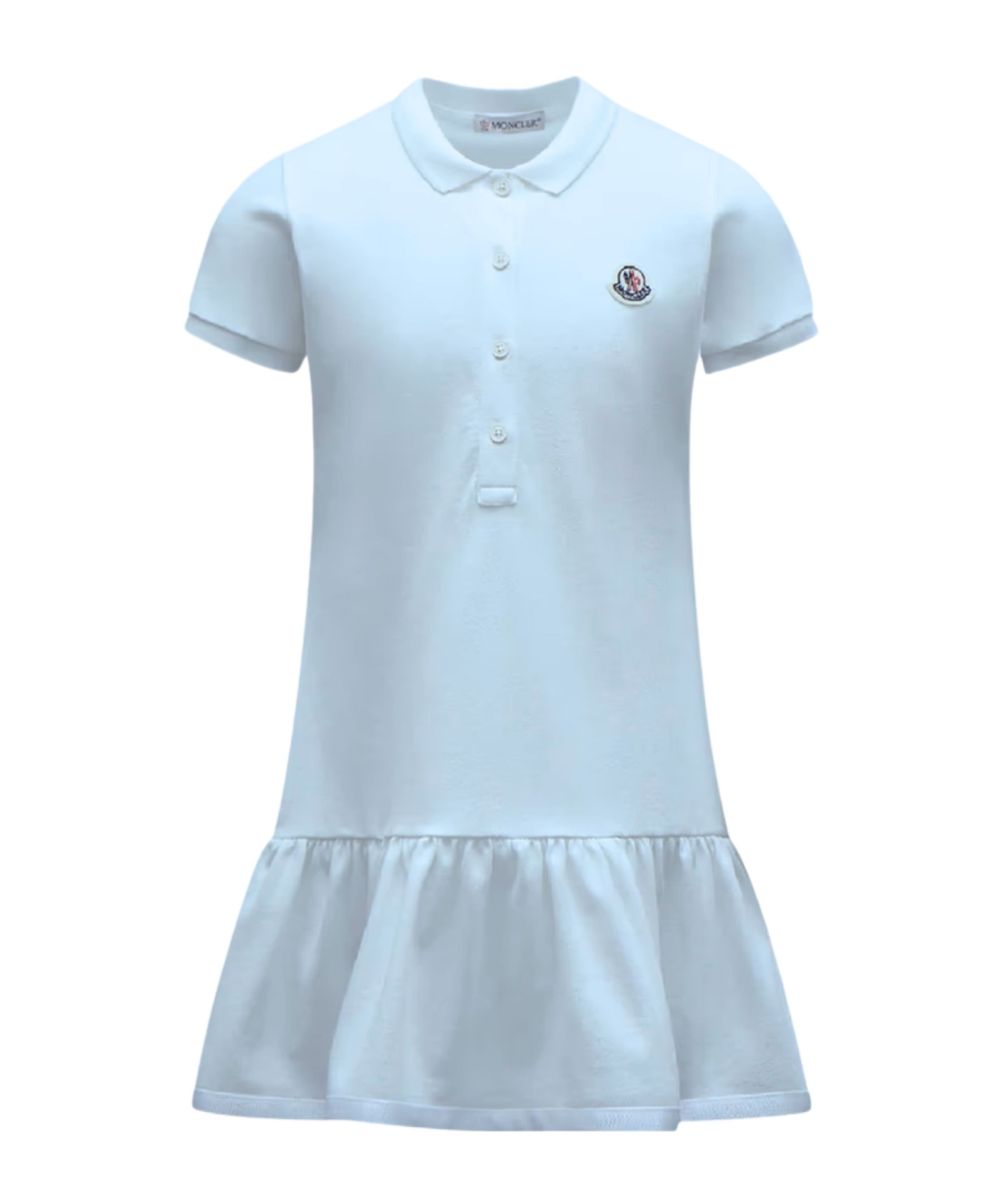 Moncler Logo-patch Dress In Blue