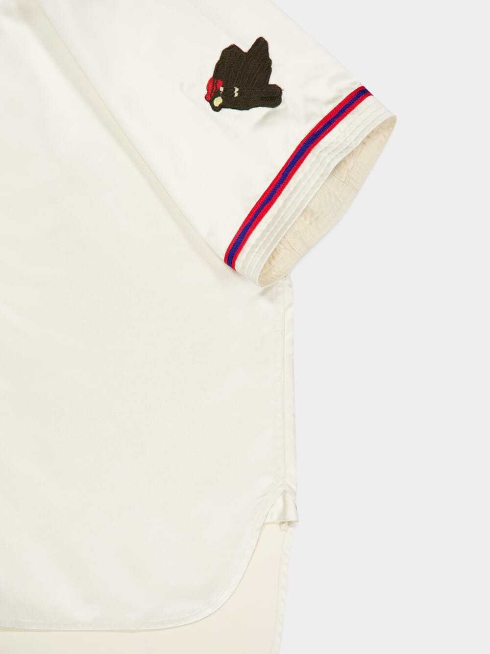 Bode Shirt In Beige Polyester In White