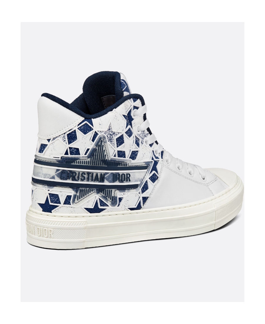Dior Walk'n' Star Leisure Sneakers In White