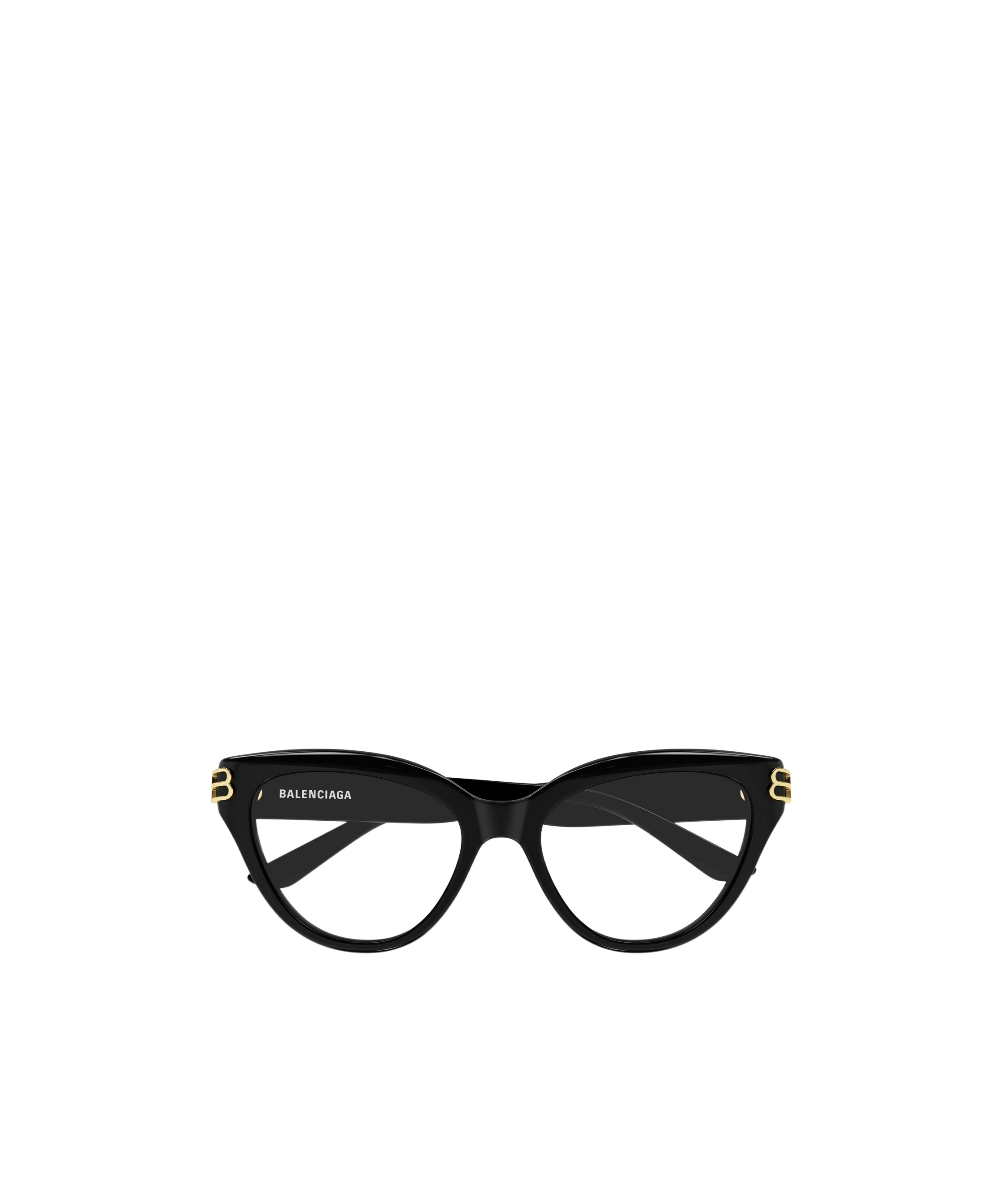 Balenciaga Eyewear Cat Eye Frame Glasses In Black