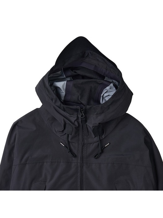 Ten C Long Sleeve Casual Jacket In Black