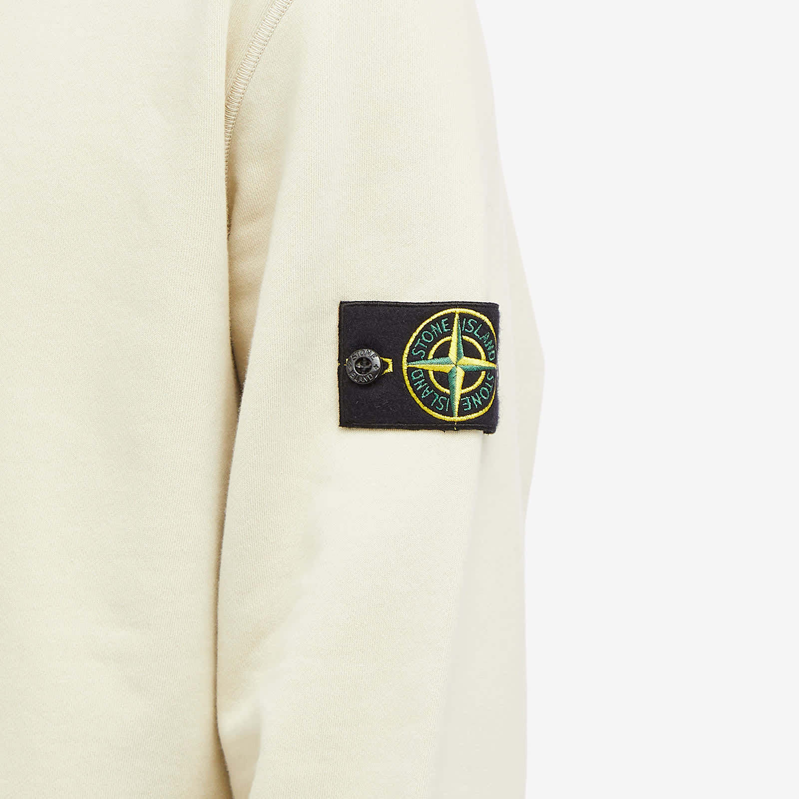 Stone Island Crewneck Sweatshirt In White