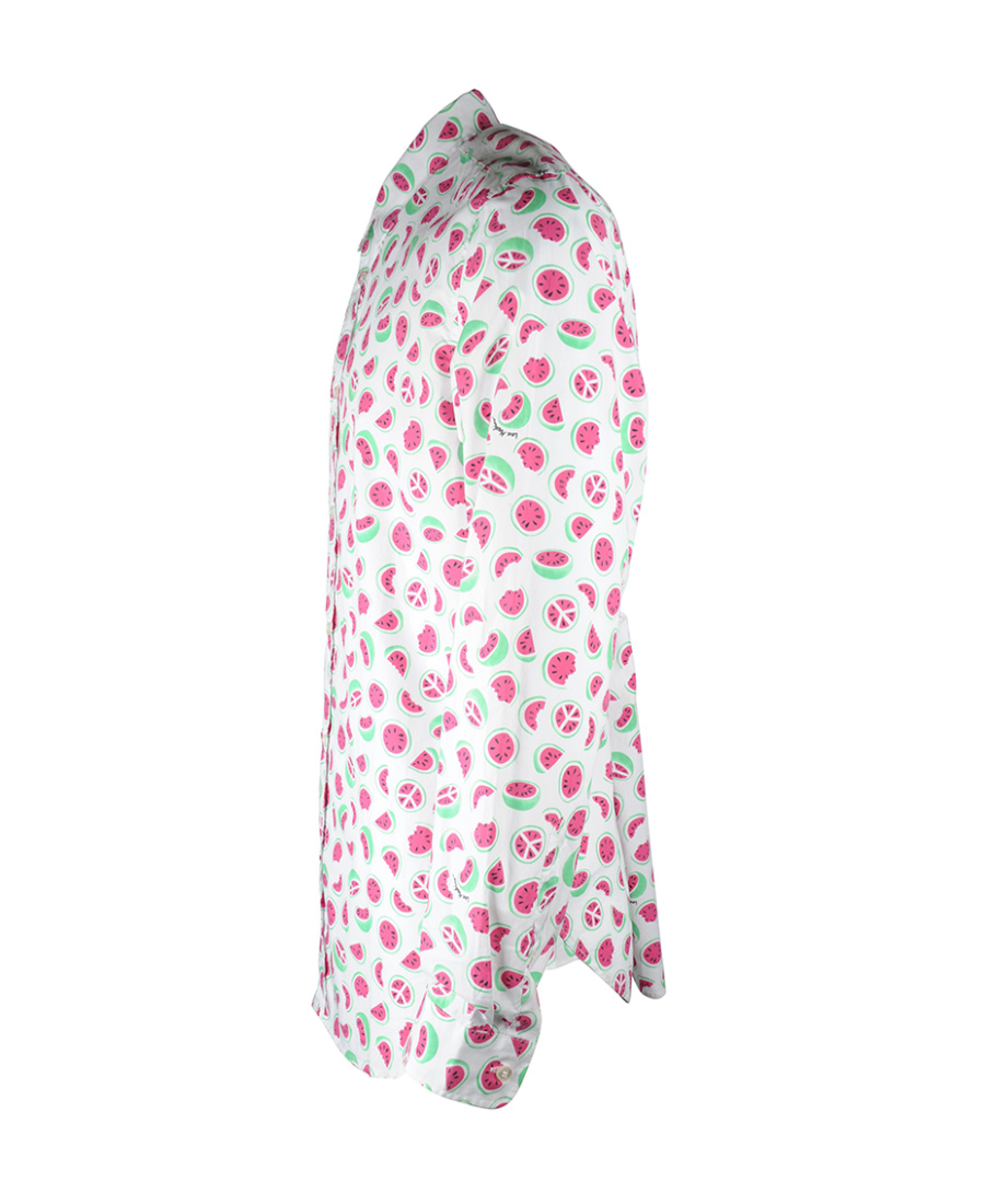Moschino Watermelon Printed Shirt In White