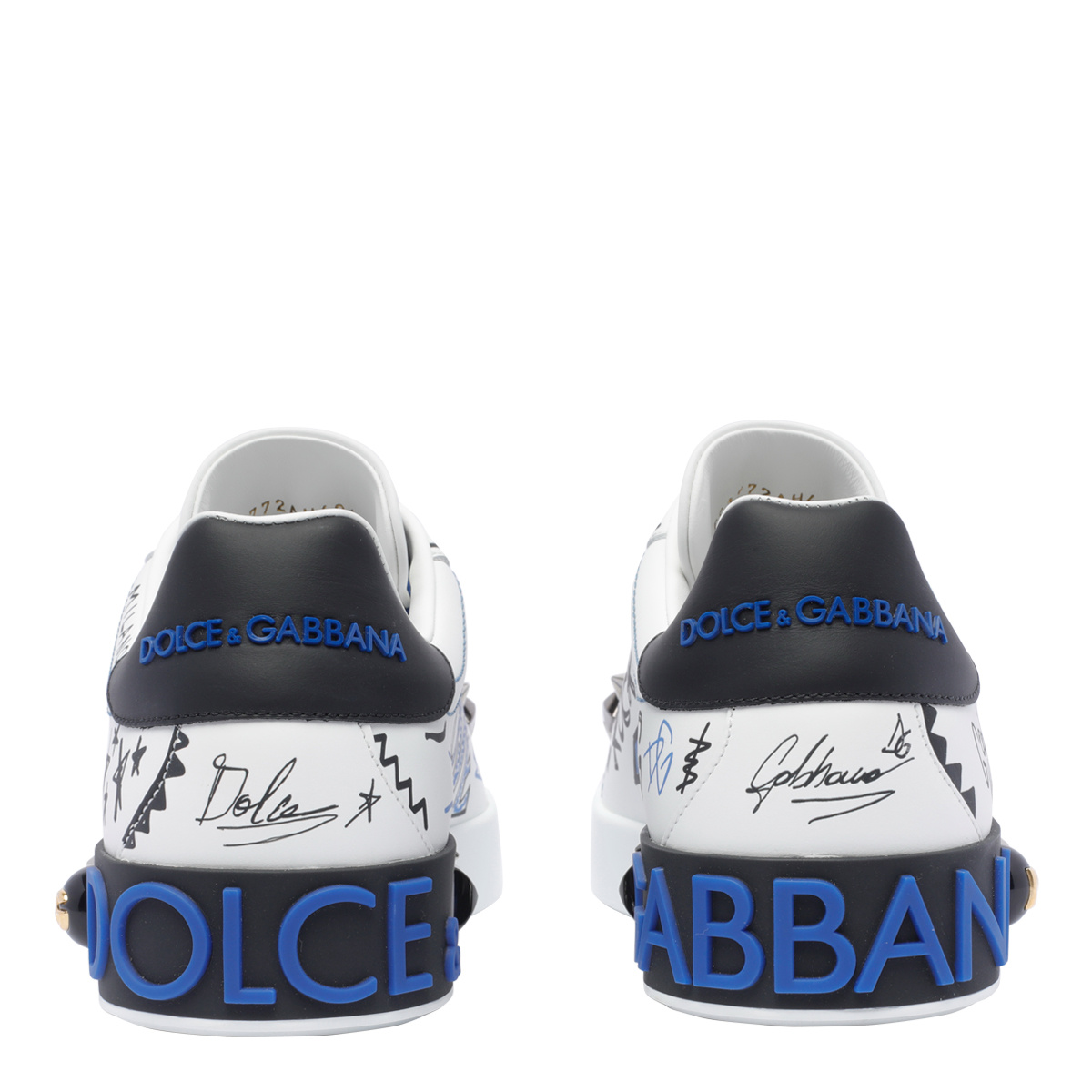 DOLCE & GABBANA LOGO-PRINT SNEAKERS
