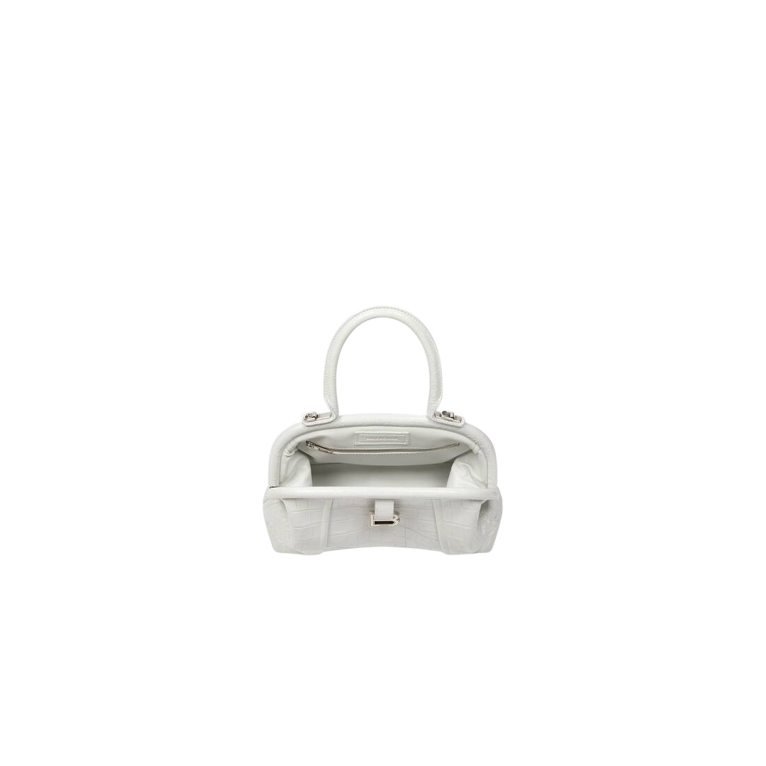 Balenciaga Frame S Tote Bag In White