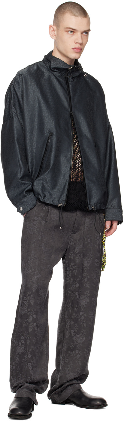 SONG FOR THE MUTE BROKEN FLOWER CASUAL PANTS