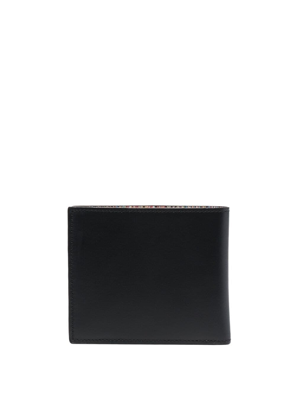 PAUL SMITH ARTIST STRIPE-PRINT LEATHER WALLET 