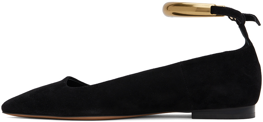 Isabel Marant Leanor Ballet Flats In Black