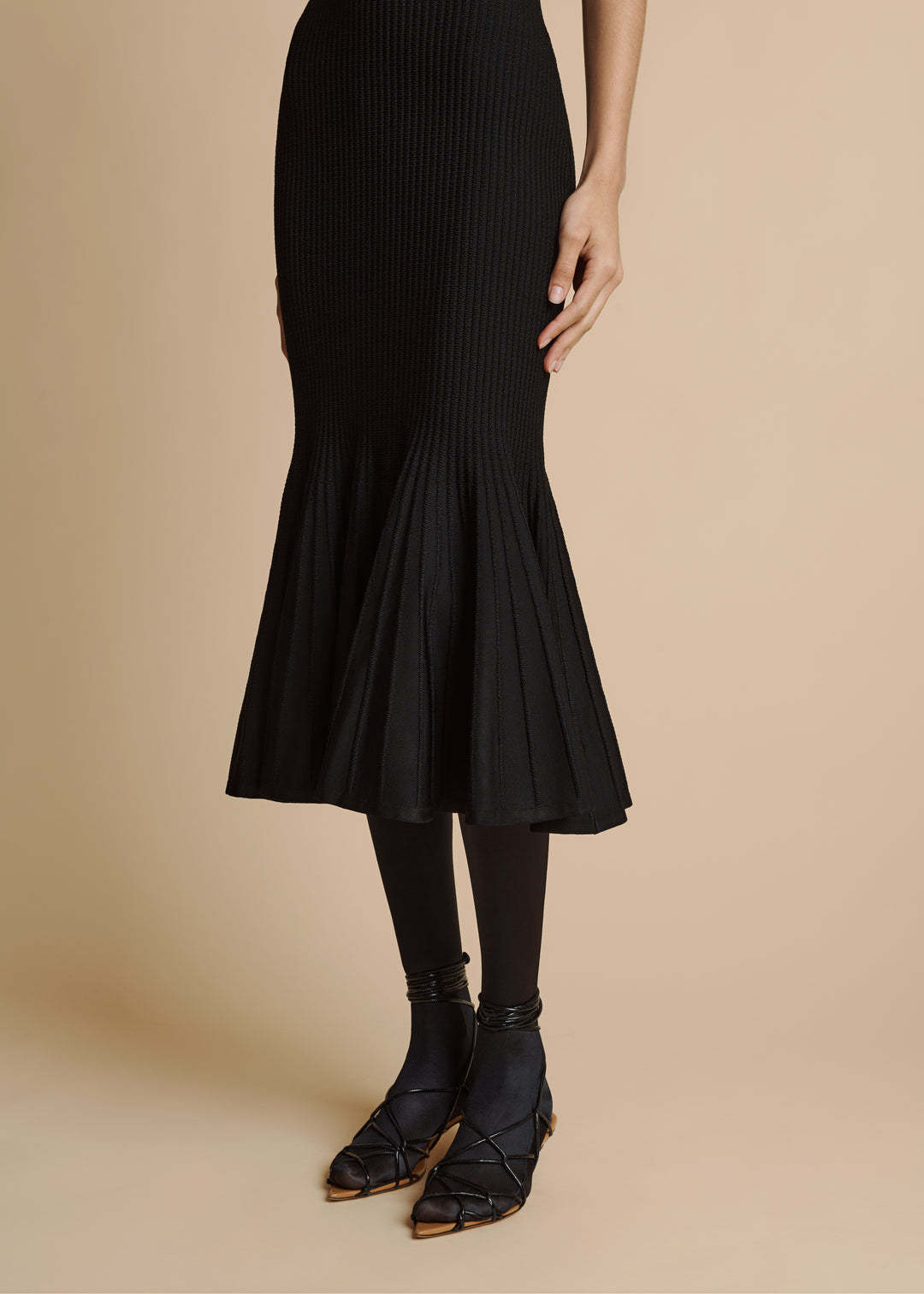Shop Khaite Queen Dress In Black