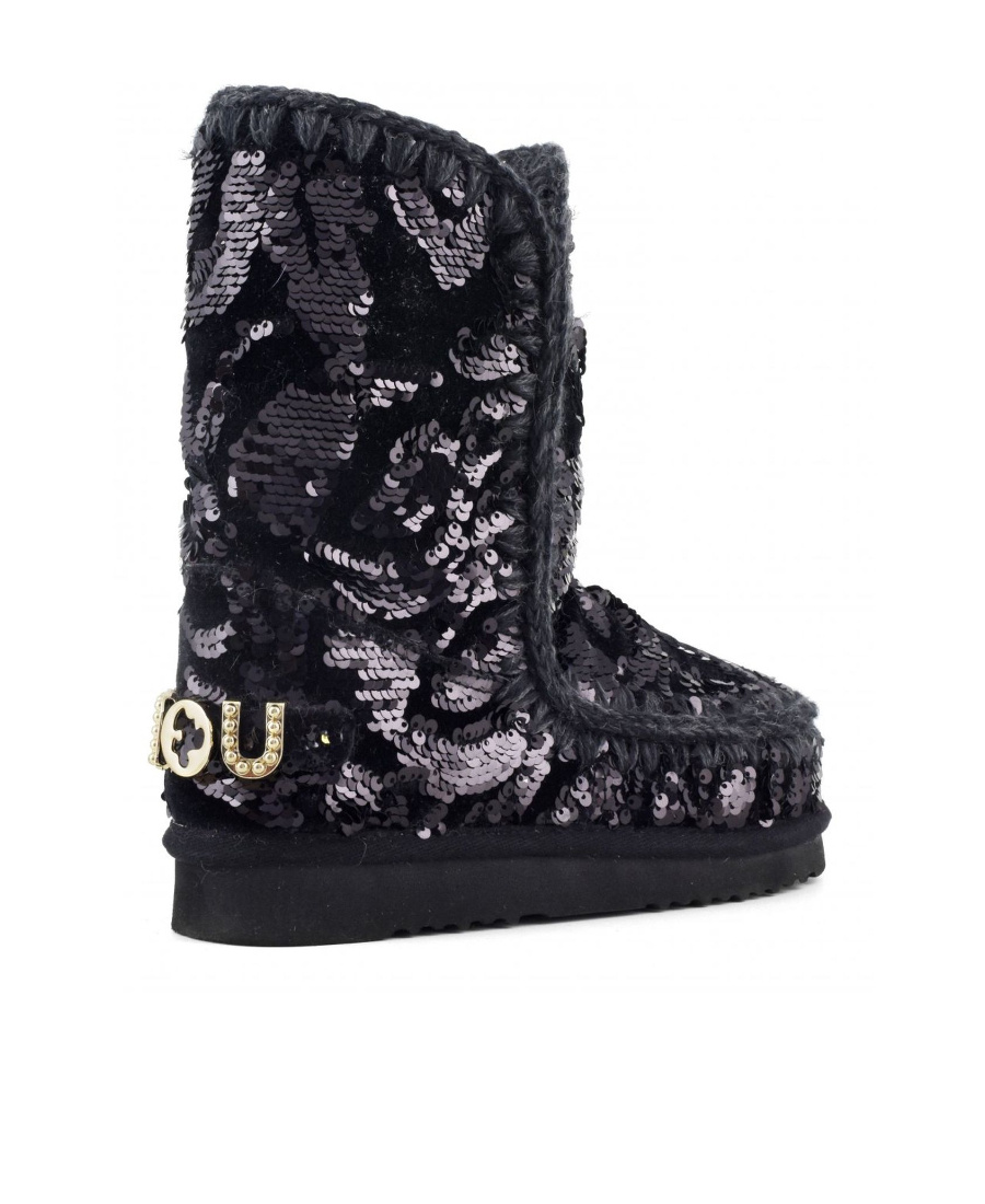 MOU ESKIMO 24 VELVET SEQUIN BOOTS