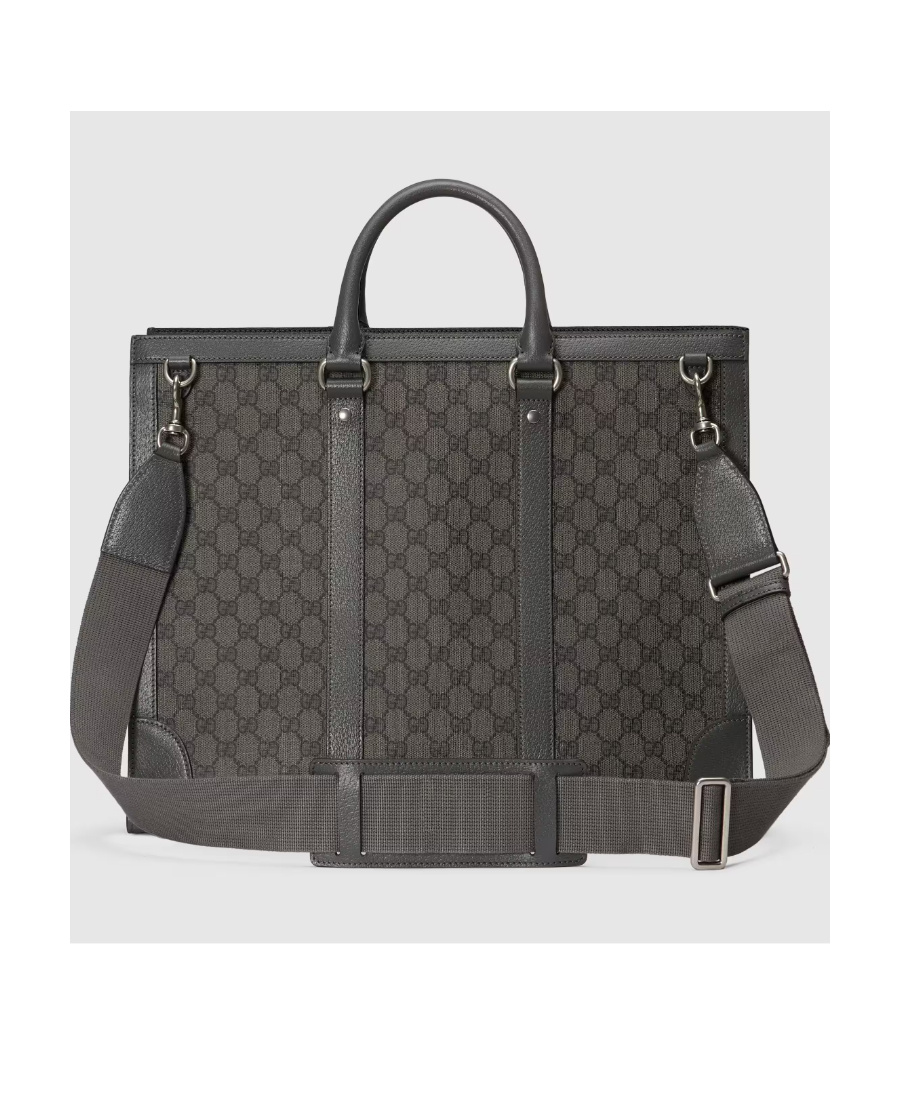 Gucci Large Ophidia Tote Bag In Black