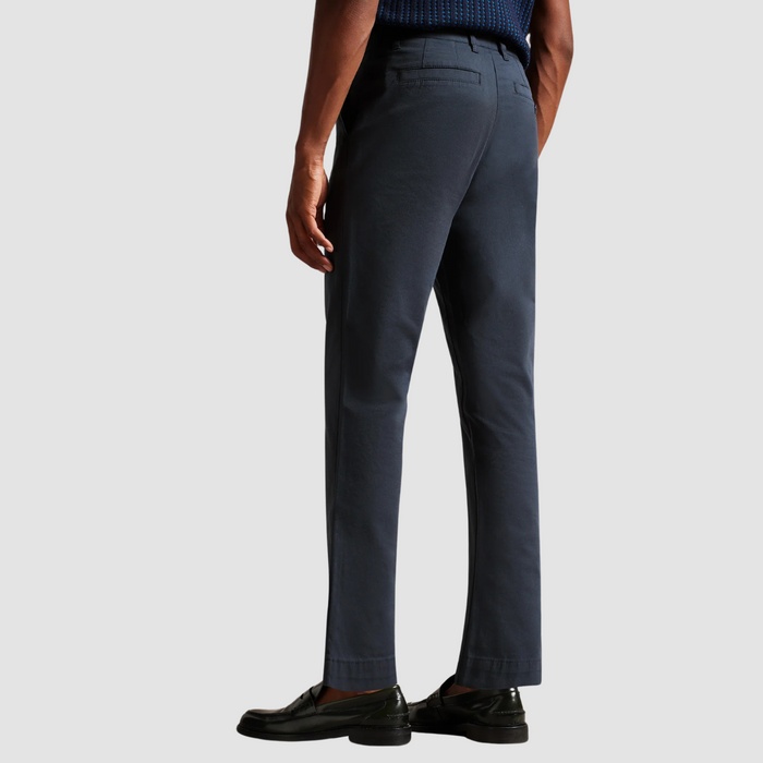 Ted Baker Belt-loop Casual Pants In Black