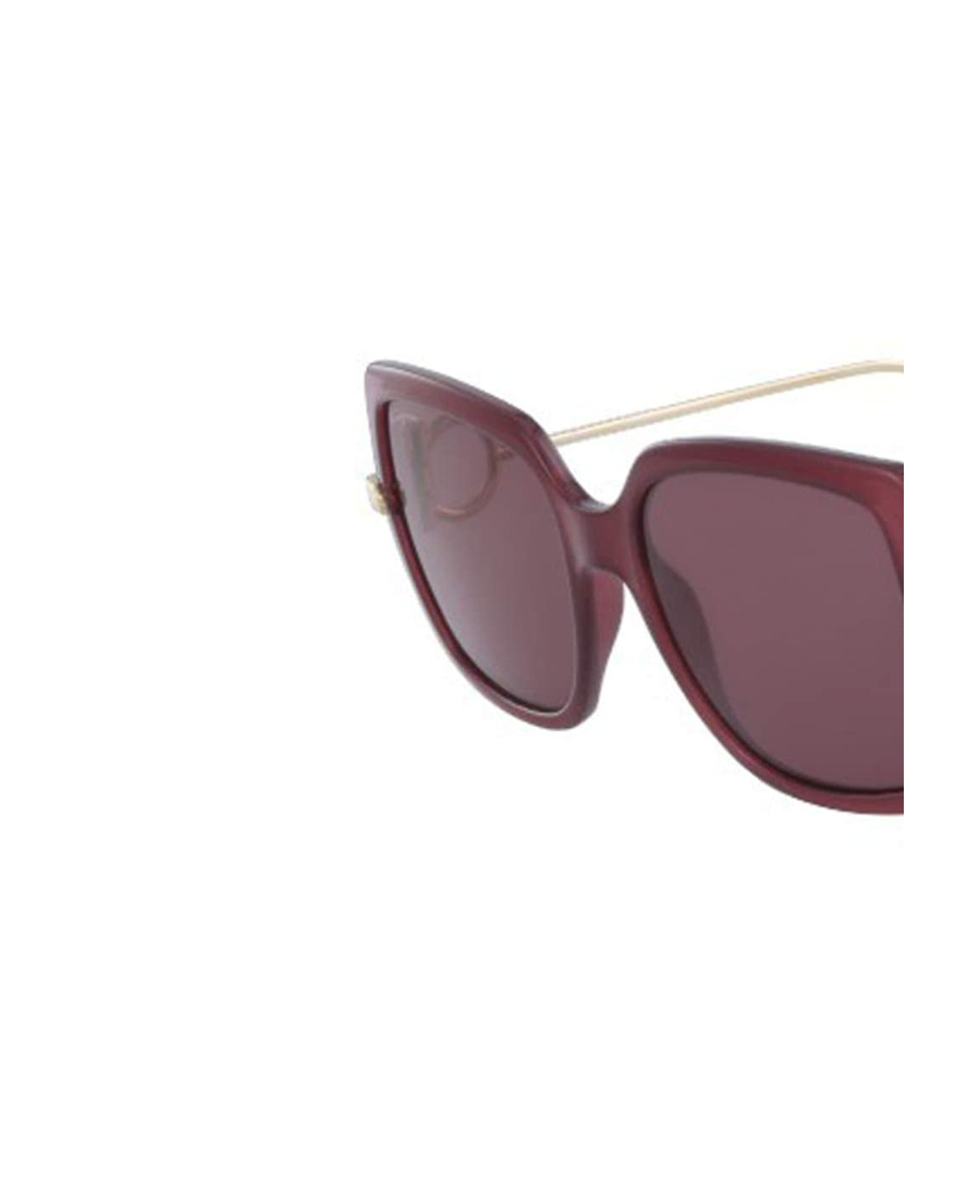 Ferragamo Logo Sunglasses In Purple