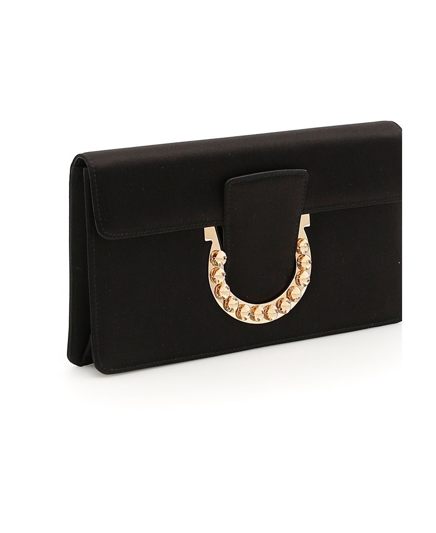 FERRAGAMO THALIA FLIP SHOULDER BAG