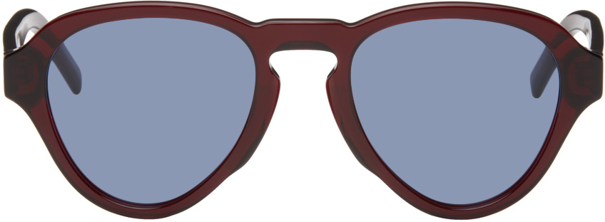 Givenchy Full Frame Sunglasses In Red