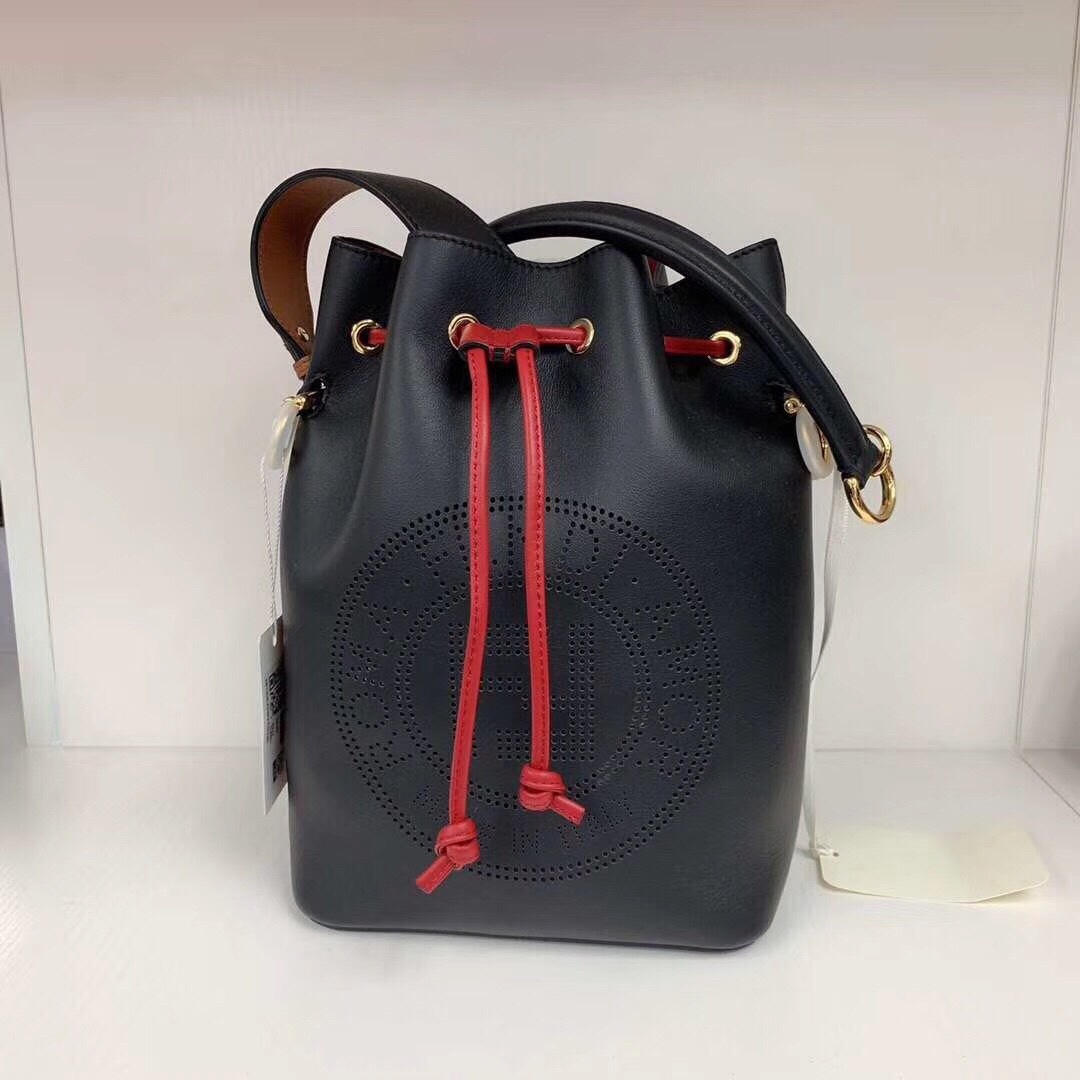 Shop Fendi Mon Tresor Bucket Bag In Black
