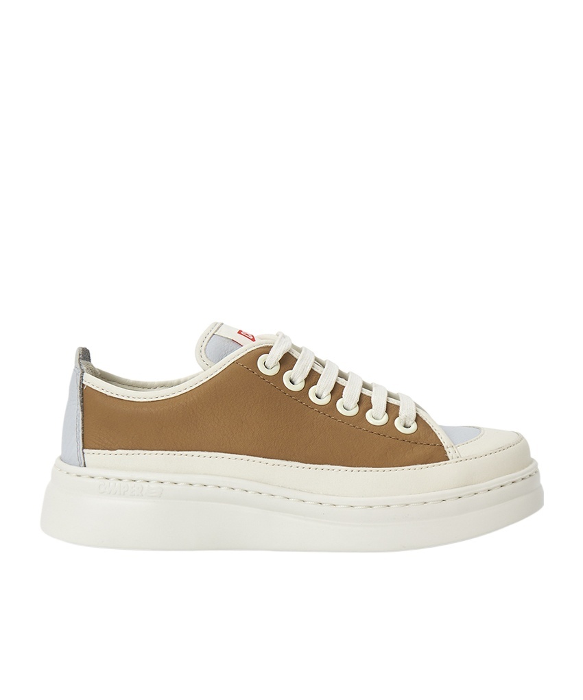 Shop Camper Laced Sneakers In White