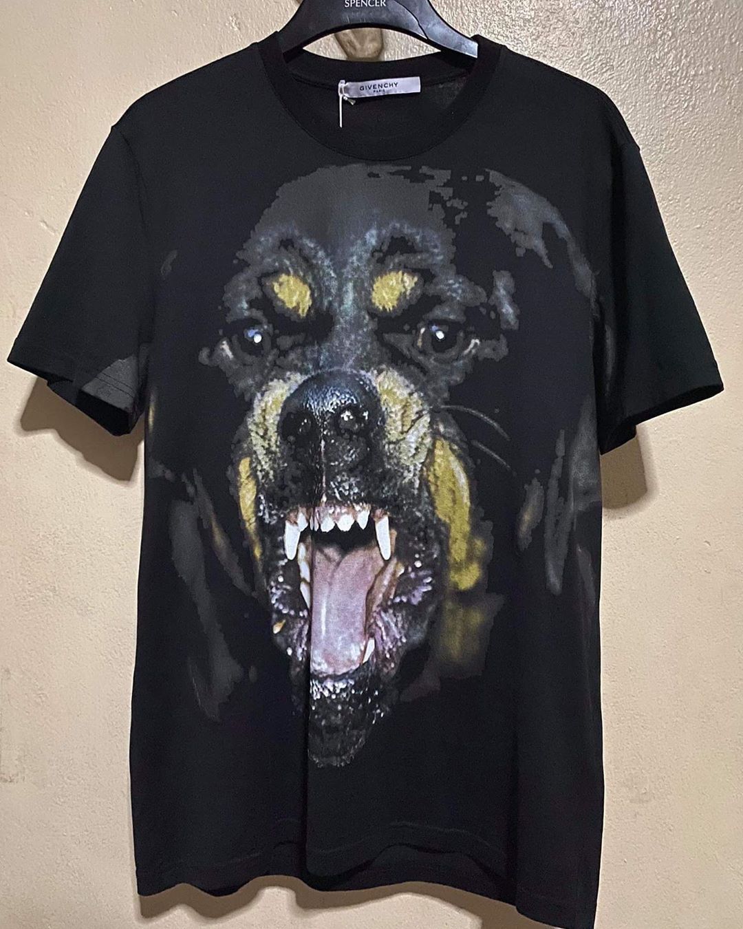 Givenchy Rottweiler Printed T-shirt In Black