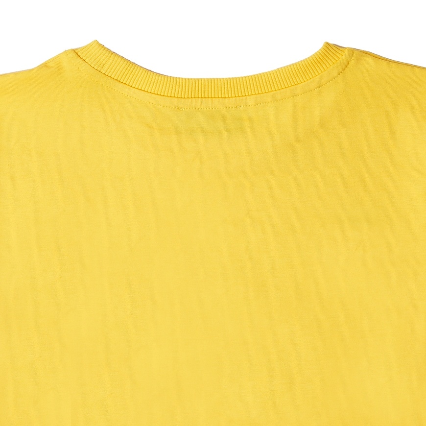 Moschino Item O-neck Short-sleeved T-shirt In Yellow
