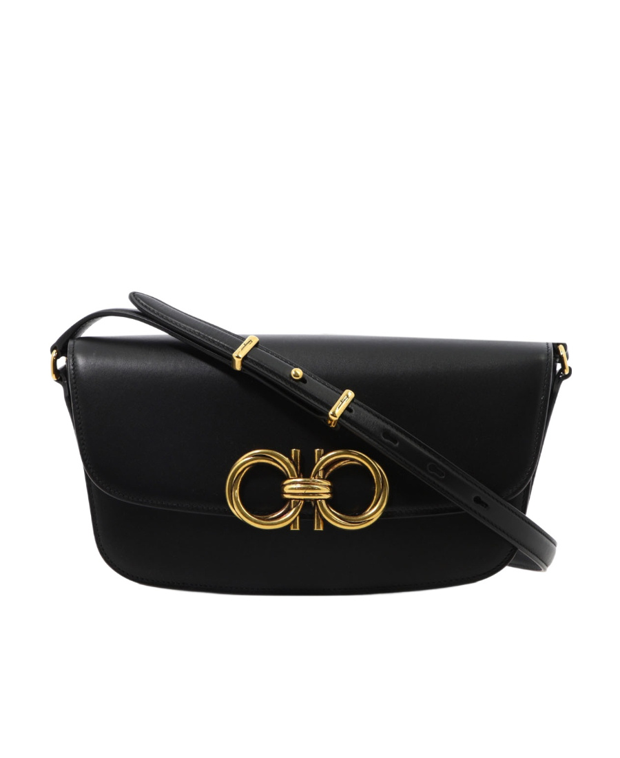 FERRAGAMO TRAPEZIO LOGO CROSSBODY BAG