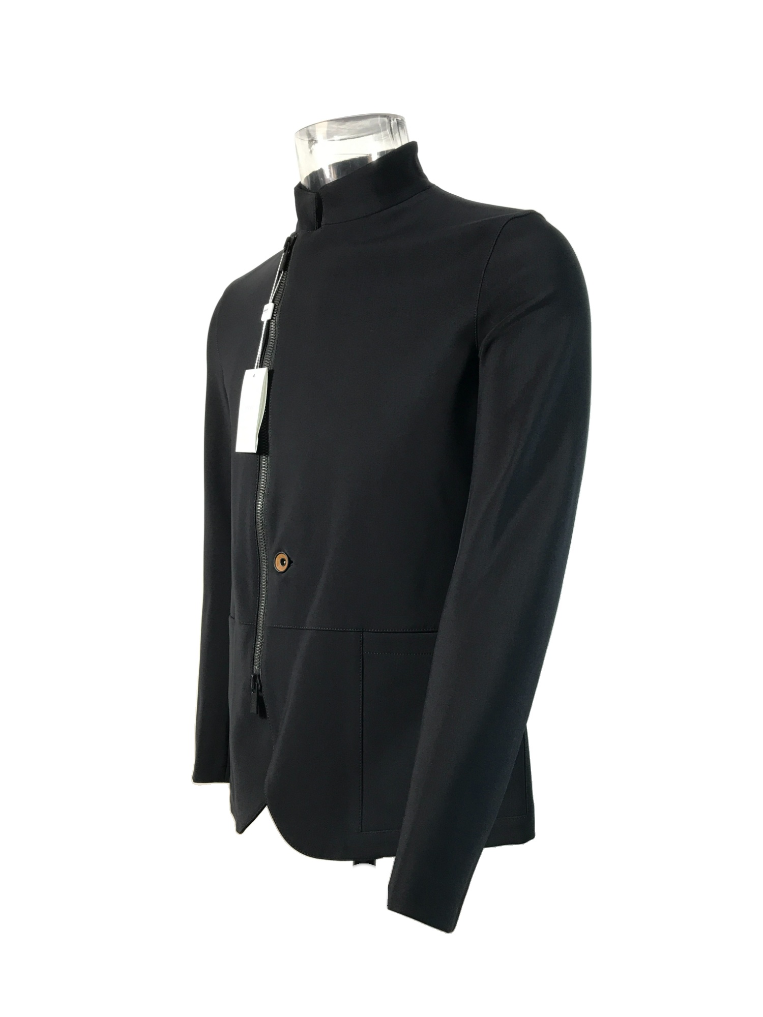 ARMANI COLLEZIONI LONG-SLEEVED CASUAL JACKET