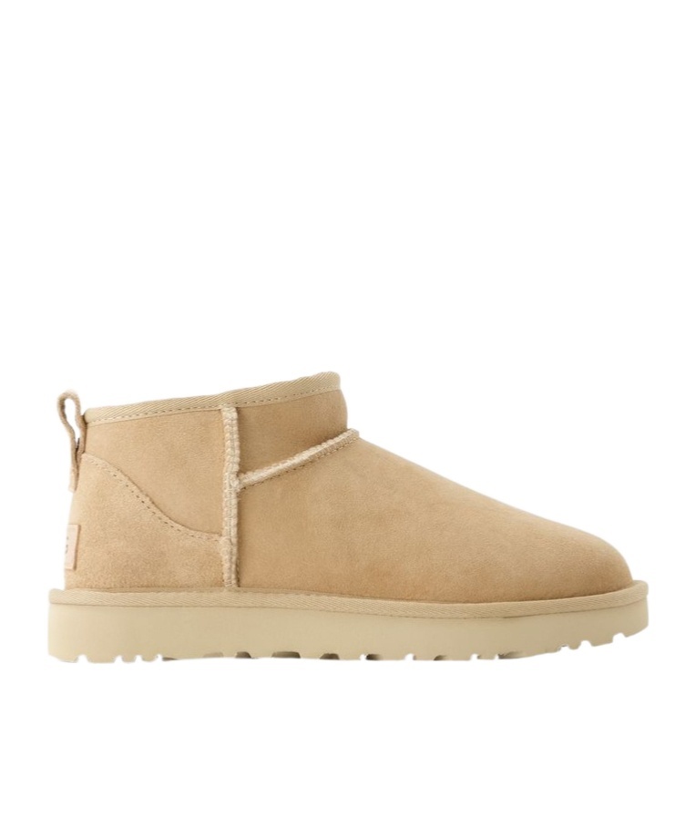 Shop Ugg Classic Ultra Boots In Nude