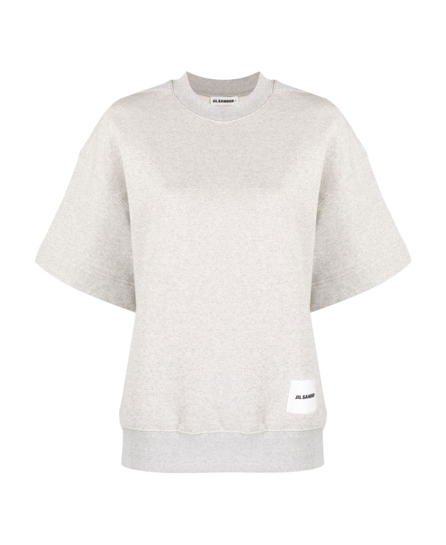 Jil Sander Logo-patch Short-sleeved T-shirt In White