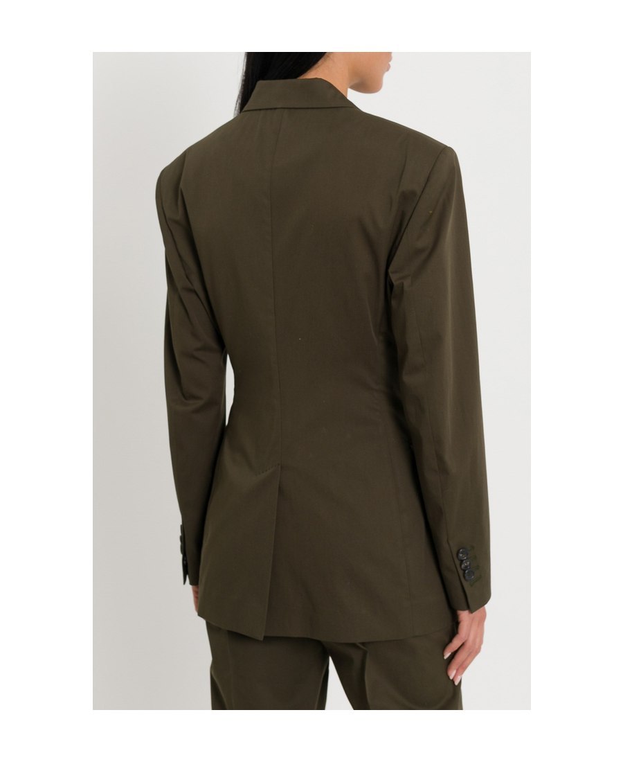 Dsquared2 Double-breasted Blazer In Green