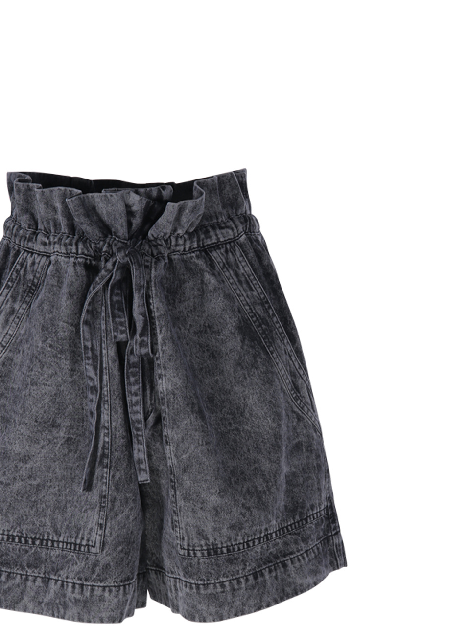Isabel Marant Étoile Marant Etoile 'ipolyte' Bermuda Shorts In Black