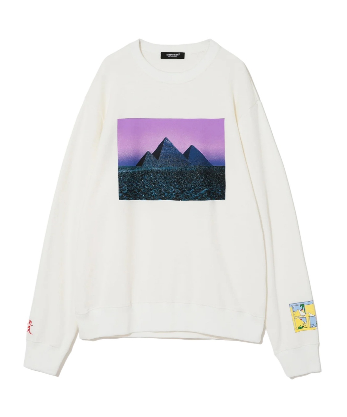 Undercover Pink Floyd Photograph-print Sweatshirt In White