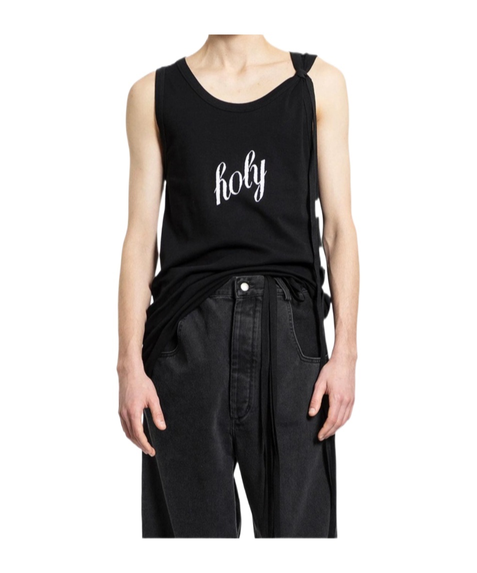 Ann Demeulemeester Sleeveless Vest In Black