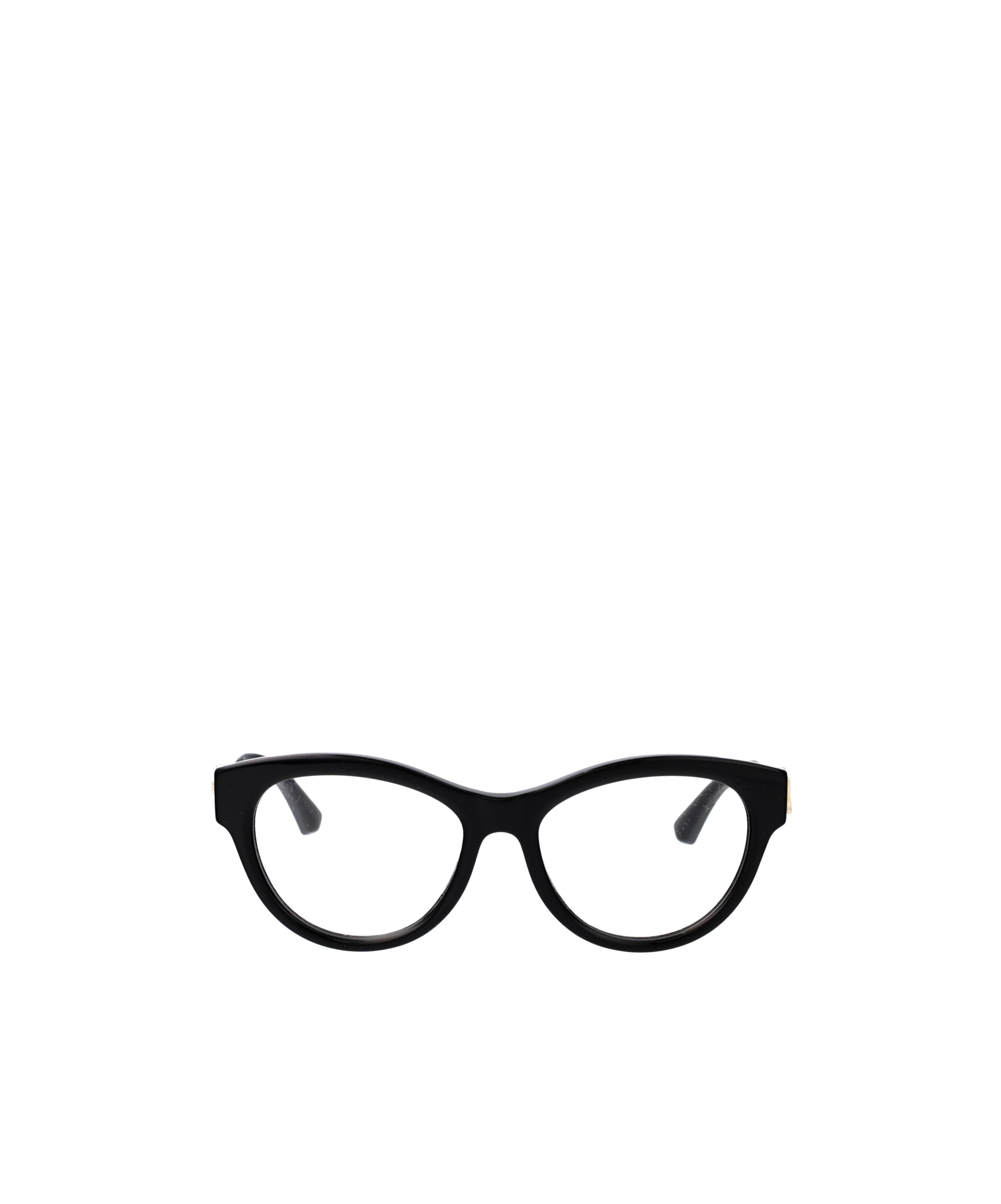 Burberry Eyewear Round Frame Glasses In Black