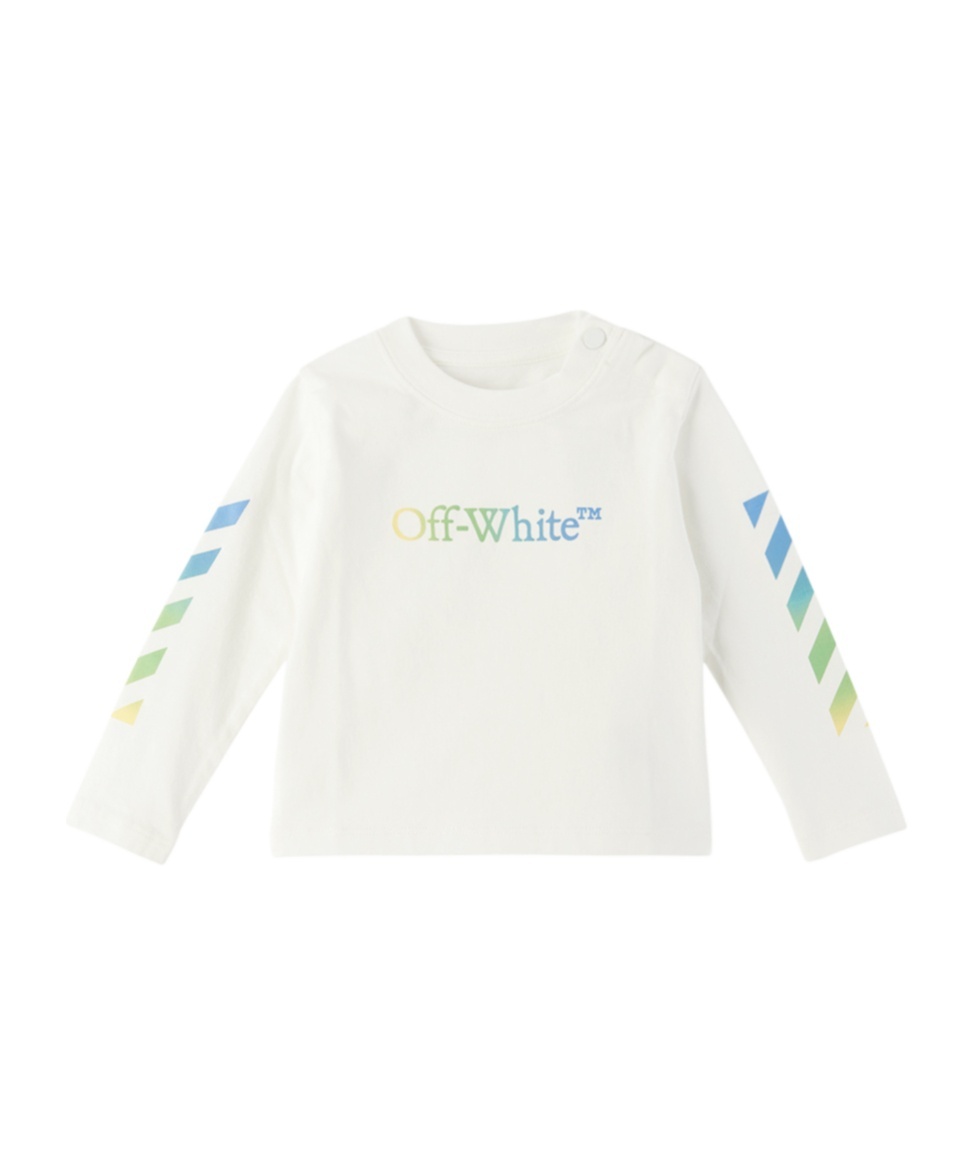 Off-white Rainbow Arrow-print T-shirt In White