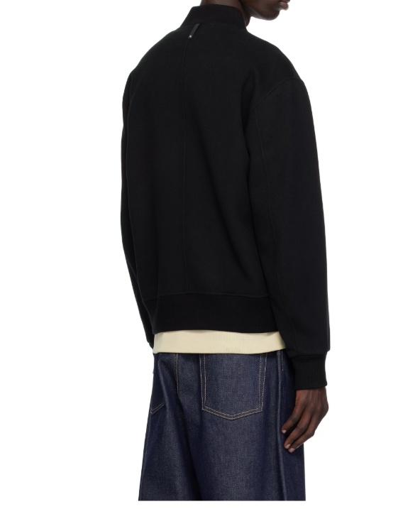Mackage Black Emilio Bomber Jacket In Black